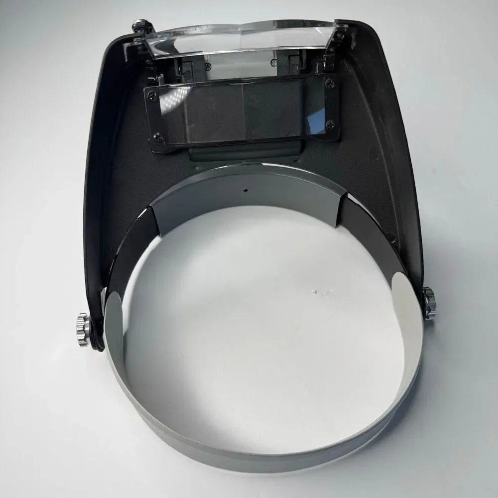Headband Magnifier LED Light Hands-Free Visor Adjustable Headband Craft Repair T